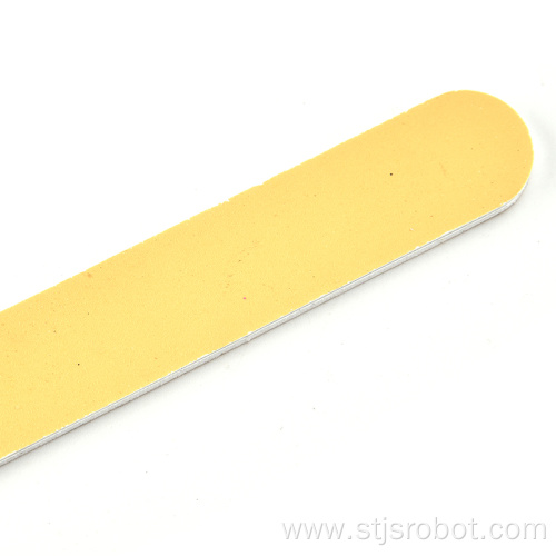 Manufacturers selling yellow nail file nail article double-sided polishing file